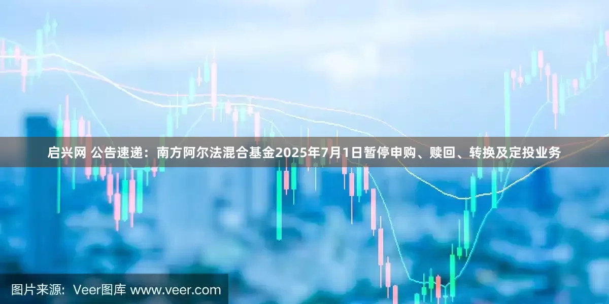 启兴网 公告速递：南方阿尔法混合基金2025年7月1日暂停申购、赎回、转换及定投业务