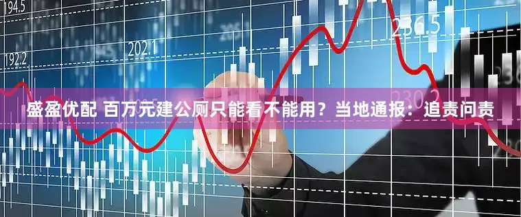 盛盈优配 百万元建公厕只能看不能用？当地通报：追责问责