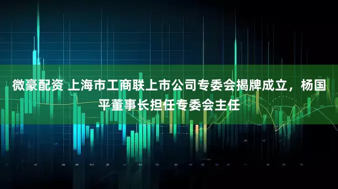 微豪配资 上海市工商联上市公司专委会揭牌成立,杨国平董事长担任专委会主任